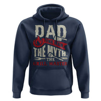 Funny BBQ Grilling Pitmaster Hoodie Dad The Man The Myth The Grill Master