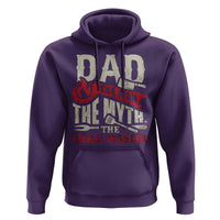 Funny BBQ Grilling Pitmaster Hoodie Dad The Man The Myth The Grill Master