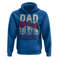 Funny BBQ Grilling Pitmaster Hoodie Dad The Man The Myth The Grill Master