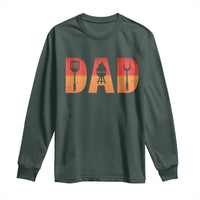 Funny BBQ Grill Dad Long Sleeve Shirt