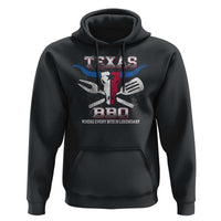 Texas BBQ Lover Hoodie Where Every Bite Is Legendary Texan Flag