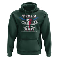 Texas BBQ Lover Hoodie Where Every Bite Is Legendary Texan Flag