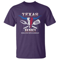 Texas BBQ Lover T Shirt Where Every Bite Is Legendary Texan Flag - Wonder Print Shop
