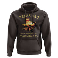 Texas BBQ Lover Hoodie Where Every Bite Is Legendary Cowboy Grilling Pitmaster