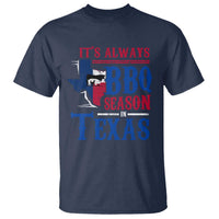Texas BBQ Lover T Shirt It's Always BBQ Season In Texas - Wonder Print Shop