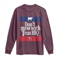 Don't Mess With Texas BBQ Long Sleeve Shirt