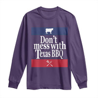 Don't Mess With Texas BBQ Long Sleeve Shirt