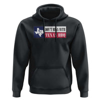 Don't Mess With Texas BBQ Hoodie Texan Flag Grilling Pitmaster