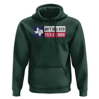Don't Mess With Texas BBQ Hoodie Texan Flag Grilling Pitmaster