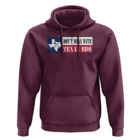 Don't Mess With Texas BBQ Hoodie Texan Flag Grilling Pitmaster