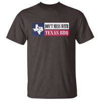 Don't Mess With Texas BBQ T Shirt Texan Flag Grilling Pitmaster - Wonder Print Shop