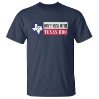 Don't Mess With Texas BBQ T Shirt Texan Flag Grilling Pitmaster - Wonder Print Shop