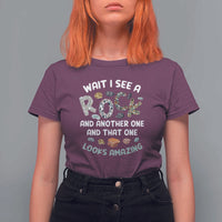 Rock Collector T Shirt For Women Wait I See A Rock Geologist