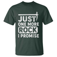 Rock Collector T Shirt Just One More Rock I Promise