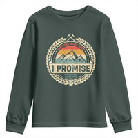 Geologist Youth Sweatshirt Just One More Rock I Promise Rock Collector