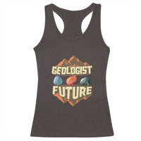 Future Geologist Racerback Tank Top Geology Student Earth Science