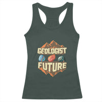 Future Geologist Racerback Tank Top Geology Student Earth Science