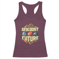 Future Geologist Racerback Tank Top Geology Student Earth Science
