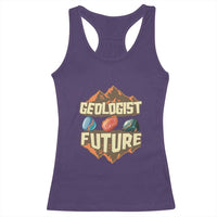 Future Geologist Racerback Tank Top Geology Student Earth Science