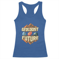 Future Geologist Racerback Tank Top Geology Student Earth Science