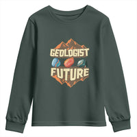Future Geologist Youth Sweatshirt Geology Student Earth Science