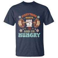 Gymer T Shirt Everything Hurts And I'm Hungry - Wonder Print Shop