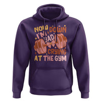 Gymer Hoodie Down Bad Crying At The Gym Groovy Bow Coquette