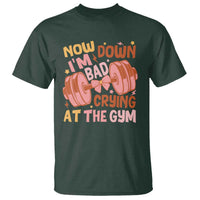Gymer T Shirt Down Bad Crying At The Gym Groovy Bow Coquette - Wonder Print Shop