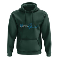 Funny Gymer Hoodie Only Gains Fitness