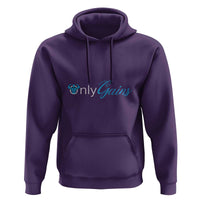 Funny Gymer Hoodie Only Gains Fitness