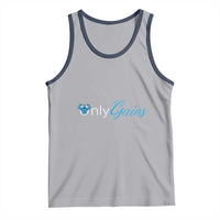 Funny Gymer Tank Top Only Gains Fitness