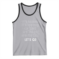Gymer Tank Top Let's Go Gym No Reasons Fitness Motivation