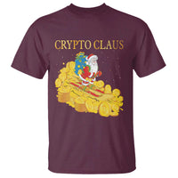 Funny Christmas Bitcoin Crypto Claus T Shirt - Wonder Print Shop