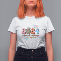 Groovy 2024 Disco Ball and Delivery Squad New Years Eve T Shirt For Women - Wonder Print Shop