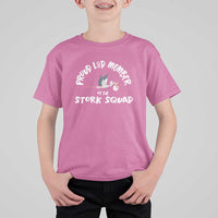 Proud L&D Member Of The Stork Squad Labor & Delivery Nurse T Shirt For Kid - Wonder Print Shop