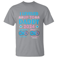 I Leveled Up To Daddy 2024 Funny Soon To Be Dad T Shirt - Wonder Print Shop