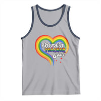 LGBT History Month Tank Top Proudest Teacher Ever Teaching Proud Rainbow