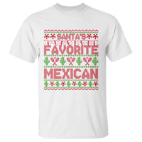 Funny Mexico Xmas T Shirt Santa' Favorite Mexican - Wonder Print Shop