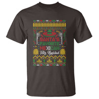 Funny Mexico Xmas Feliz Navidad T Shirt Santa' Favorite Mexican - Wonder Print Shop