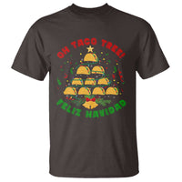 Funny Mexico Xmas T Shirt Oh Taco Tree Tacos Lover - Wonder Print Shop