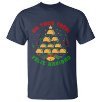 Funny Mexico Xmas T Shirt Oh Taco Tree Tacos Lover - Wonder Print Shop