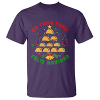 Funny Mexico Xmas T Shirt Oh Taco Tree Tacos Lover - Wonder Print Shop