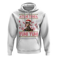 Funny Mexico Xmas Hoodie Tuki Tuki Burrito Cute Donkey Feliz Navidad