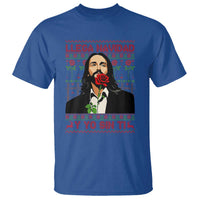 Funny Mexico Xmas T Shirt Llega Navidad Y Yo Sin Ti Mexican Pop Star - Wonder Print Shop