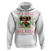 Funny Mexico Xmas Hoodie Feliz Navidad El Rey Vicente