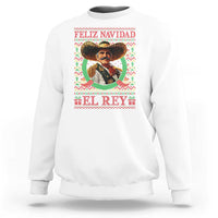 Funny Mexico Xmas Sweatshirt Feliz Navidad El Rey Vicente - Wonder Print Shop