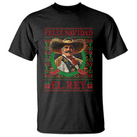 Funny Mexico Xmas T Shirt Feliz Navidad El Rey Vicente - Wonder Print Shop