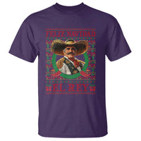 Funny Mexico Xmas T Shirt Feliz Navidad El Rey Vicente - Wonder Print Shop