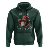 Funny Mexico Xmas Hoodie Santa Sombrero Feliz Navidad