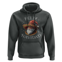 Funny Mexico Xmas Hoodie Santa Sombrero Feliz Navidad